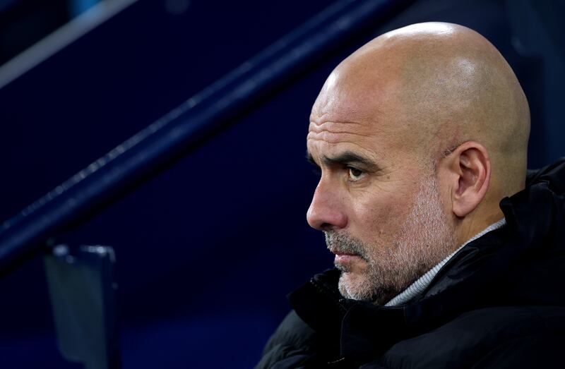 Pep Guardiola is finding things tough as he faces up to Manchester City's current struggles. Photograph: Carl Recine/Getty Images