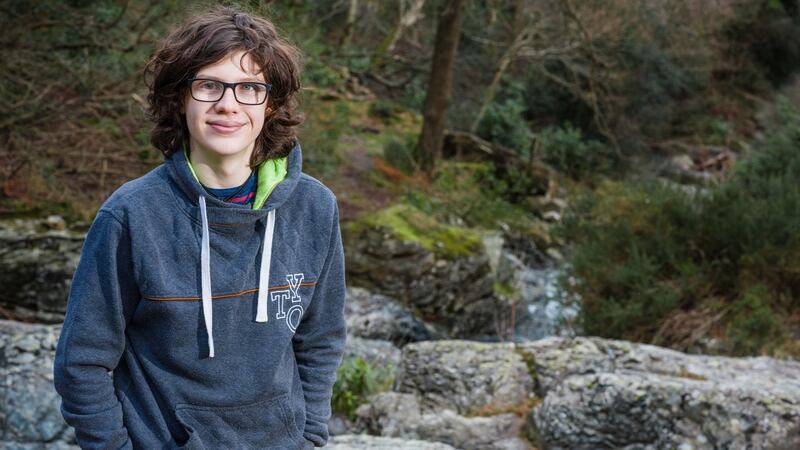 Dara McAnulty: “It feels almost like what the book set out to do, to show that young people can write and love [nature] and show their appreciation of and wonder at nature.” Photograph: Elaine Hill