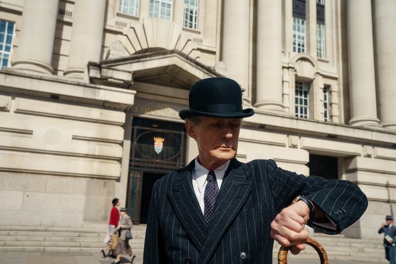 Actor Bill Nighy as Williams in the film Living. Photograph: ©Sony Pictures/PA 