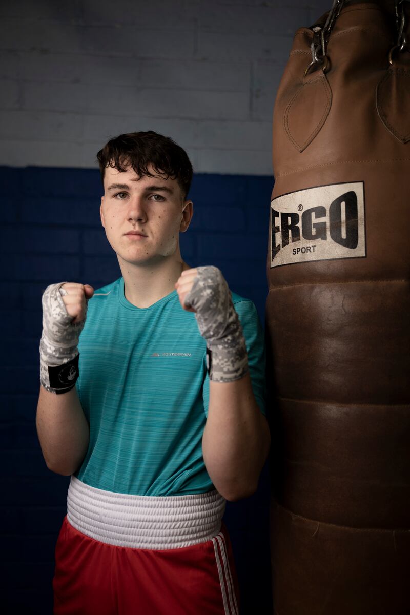Fionn Putt, aged 16. Photograph: Tom Honan