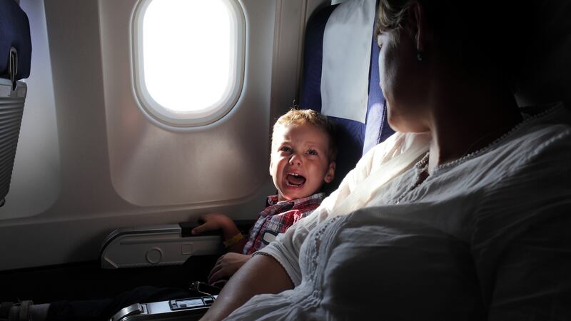 Tantrums will happen at 30,000 feet, so stay cool