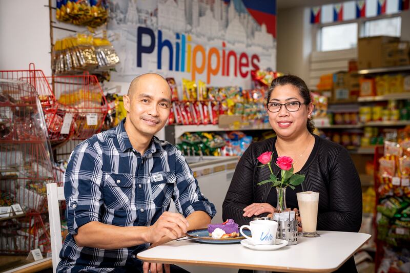 Gwen and Carlos Dasco. Photograph: Don Moloney