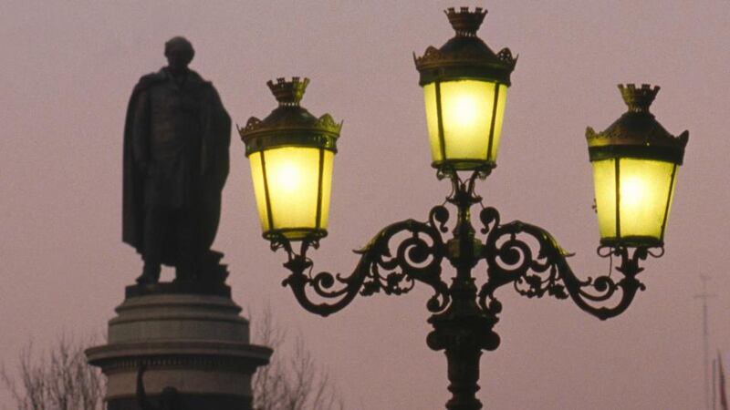 The old orange lights, which gave the city’s sky its distinctive sepia hue for more than 70 years, will not be making a comeback. Photograph: Getty