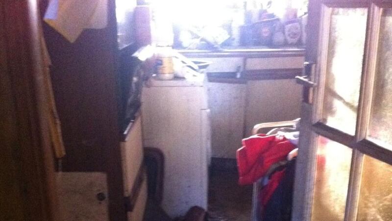 The kitchen at Rose Terrace.