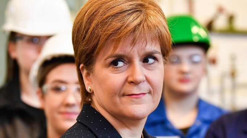 Nicola Sturgeon, first minister of Scotland. Photograph: Jeff J Mitchell/AFP/Getty Images