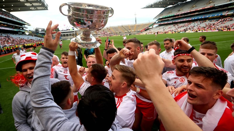 Tyrone are the only Division One football side in action on the opening weekend. Photograph: Ryan Byrne/Inpho