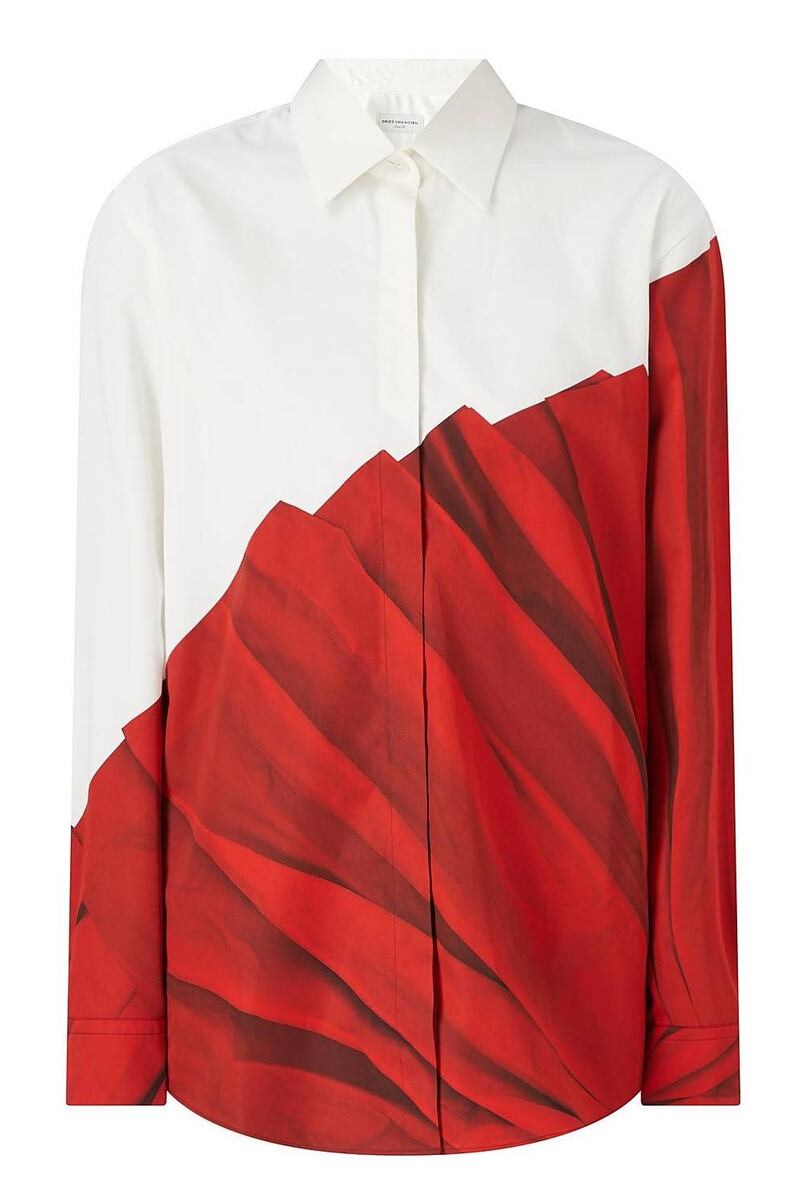 Printed Clavello shirt (€740) from Dries Van Noten at Brown Thomas