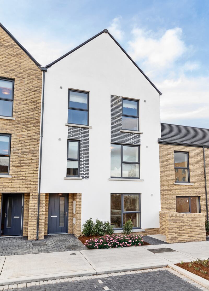 The Catherine four-bed unit, measuring 143sq m (1,540sq ft), is laid out over three storeys. 