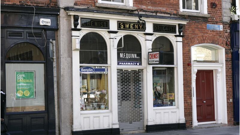 Sweny’s on Linclon Place, where Leopold Bloom bought soap.  Photograph: Dara Mac Dónaill/THe Irish Times