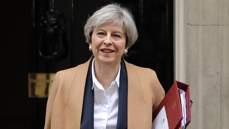 British prime minister Theresa May says she wants Britain and Ireland to remain committed partners. Photograph: Dan Kitwood/Getty Images
