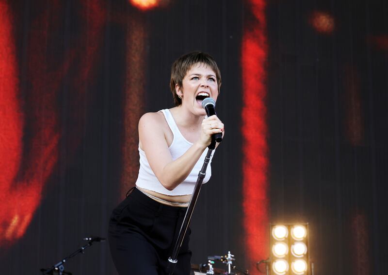 Maggie Rogers performs during the 2022 Coachella festival (Kevin Winter/Getty)