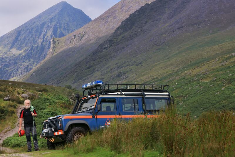 Kerry Mountain Rescue volunteer Gerry Christie says it takes an average of seven hours to ascend and descend Carrauntoohil. Photograph: Valerie O'Sullivan