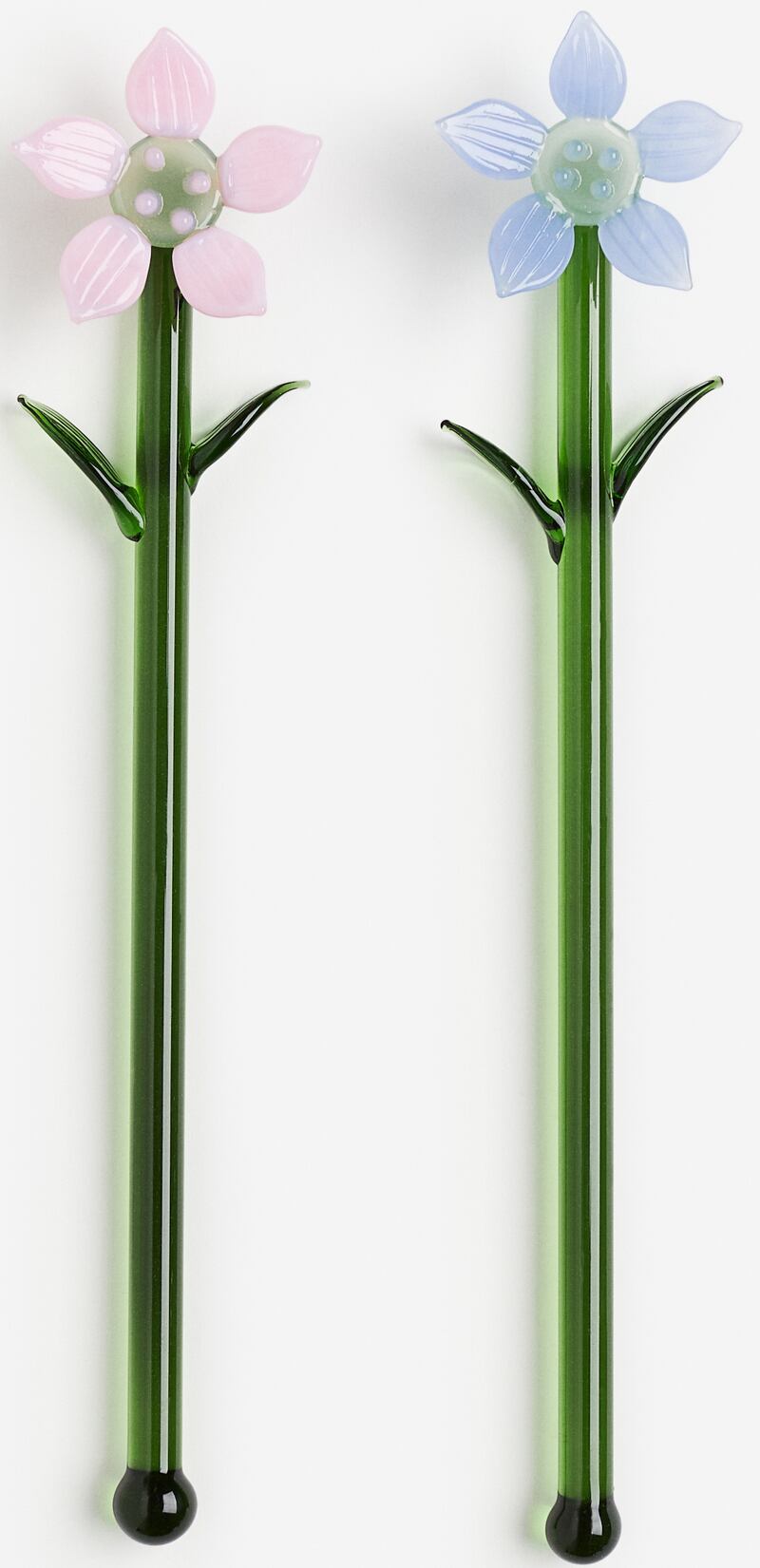 Glass drink stirrers, two-pack for €9.99 from H&M