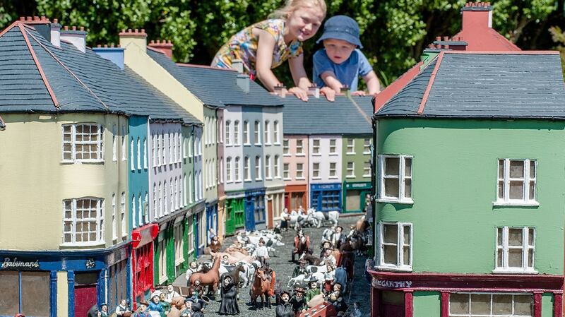 The fully scaled handmade model village and railway line in Clonakilty, Co Cork
