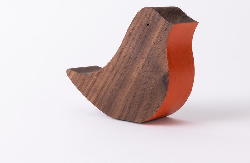 Wooden robin by Pat Murphy, Irish Design shop, €30