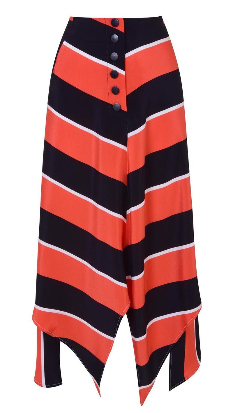Stripe skirt (€53 from Topshop)