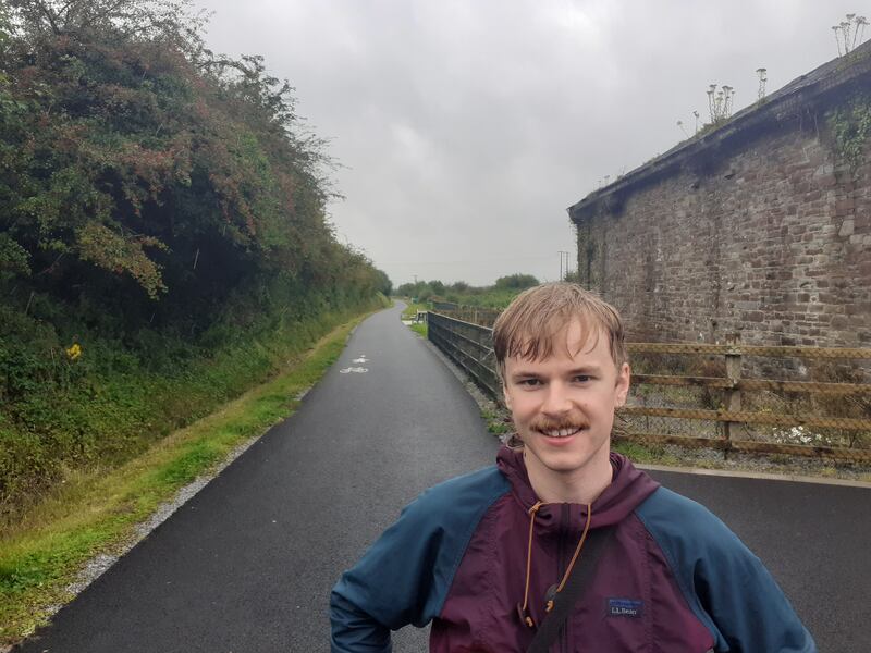Conor Capplis on the Limerick Greenway