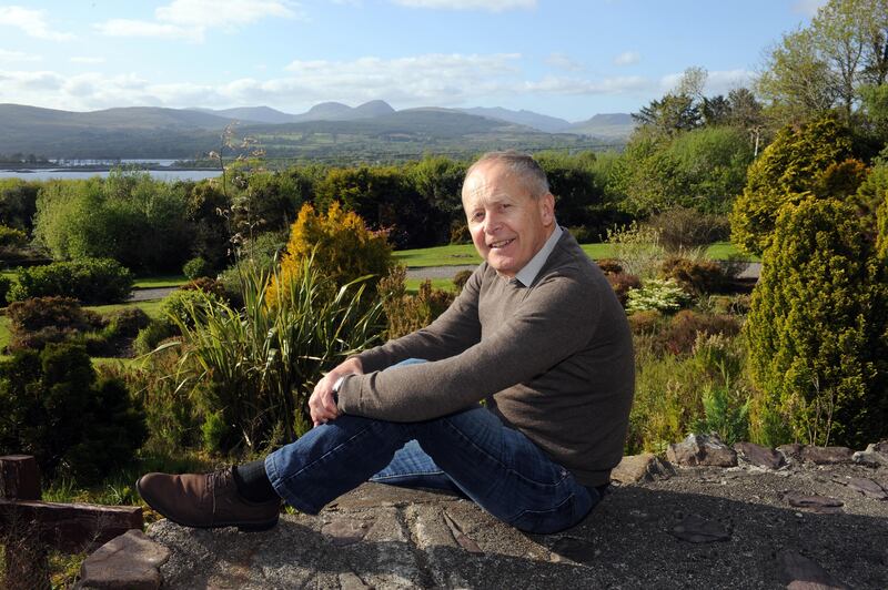 Mickey Ned O'Sullivan at home in Kenmare. The former Kerry star and team manager believes Kerry are ready to reclaim Sam Maguire. 
Photograph: Don MacMonagle 


