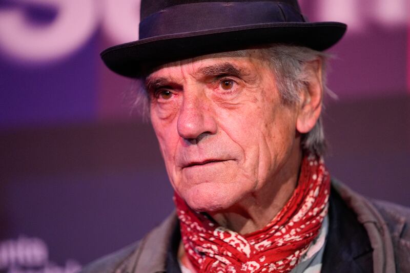 Actor Jeremy Irons was a neighbour of O'Farrell's in west Cork. Photograph: Joaquin Corchero/Europa Press via Getty Images