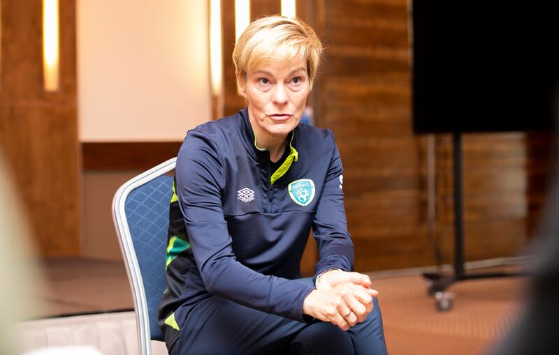 FAI Women's senior team manager Vera Pauw. Photograph: Gareth Chaney/Collins Photos