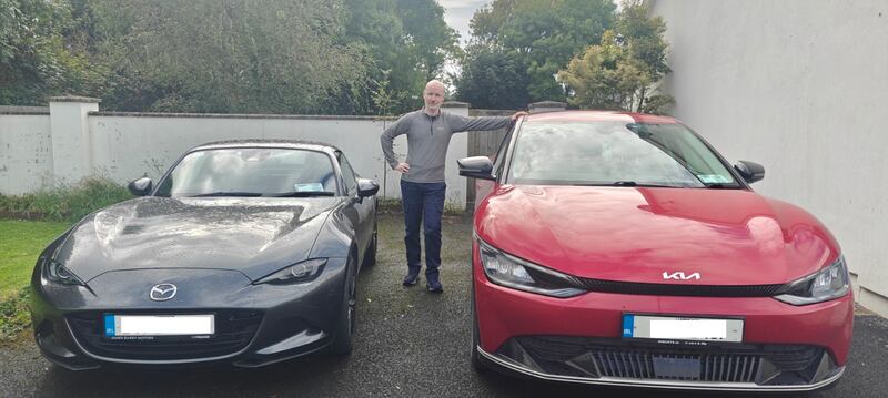 Thomas J Fleming has a Kia EV6 but also a Mazda MX-5 for pottering around