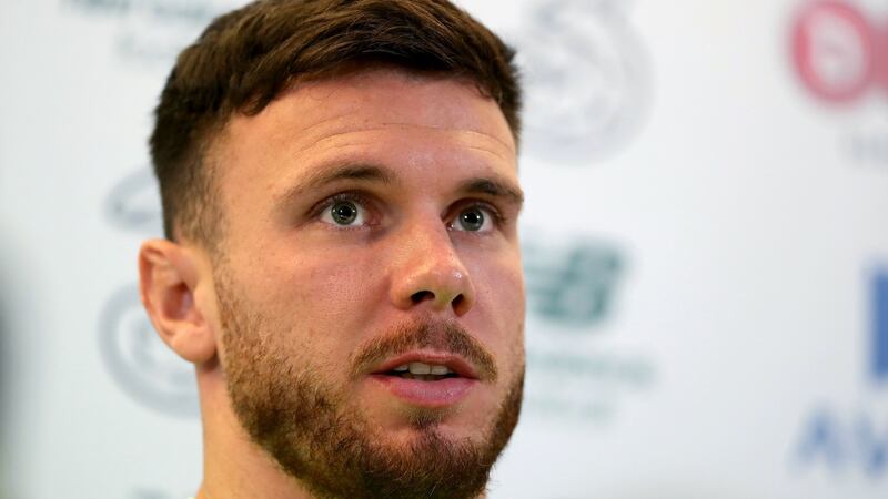 Scott Hogan: “It was disappointing for me when [Bruce] signed a striker and nothing changed at all.” Photograph: Bryan Keane/Inpho