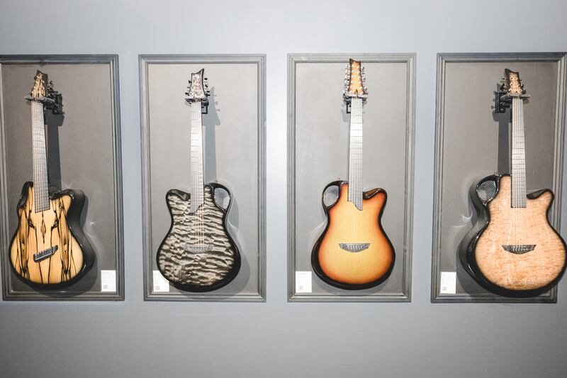 Guitars made at Emerald Guitars