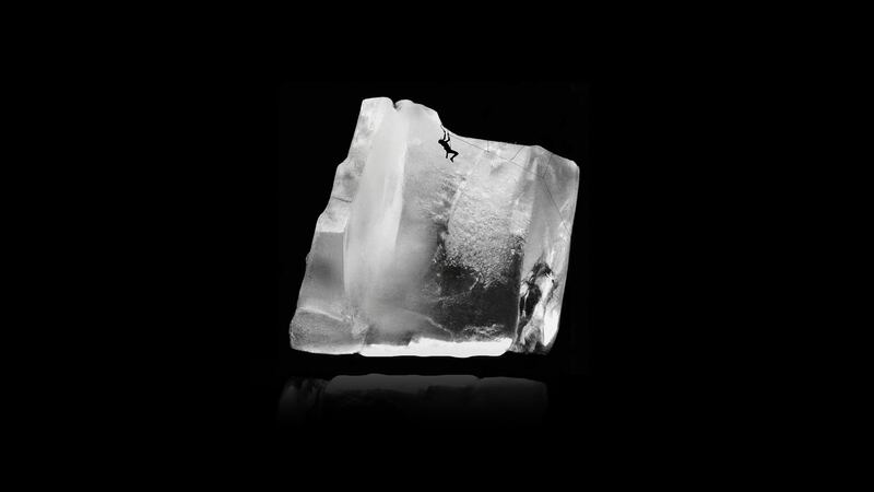 Red Bull Illume Creative Ranking category winner: Athlete Virgile Devin at L’Usine dry-tooling cave situated over an old factory in Grenoble. Photograph: Delphin Montessuit