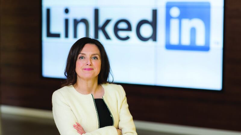 LinkedIn Ireland enjoys a 50/50 gender balance says Sharon McCooey, noting that to achieve this it’s important to have a balanced slate when recruiting, and to have a female at every stage.