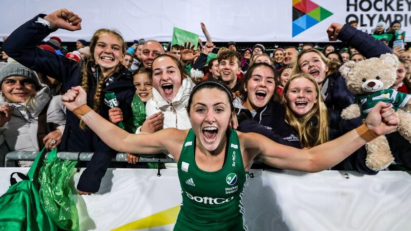 Roisin Upton and the rest of the Ireland women’s hockey team will hope to show the world what they’re made of again. Photo: Morgan Treacy/Inpho