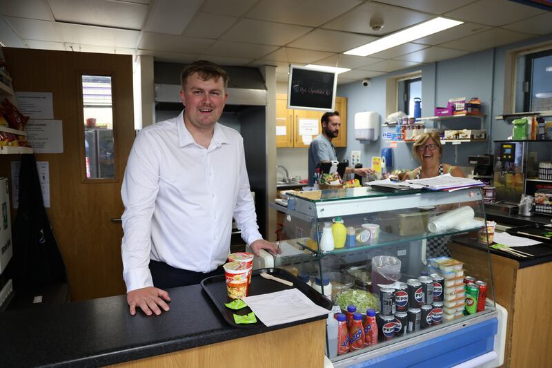 Daire Hennessy: 'Anything we won’t use, we leave on a table in the cafe and by the next day, it’s gone.' Photograph: Bryan O’Brien