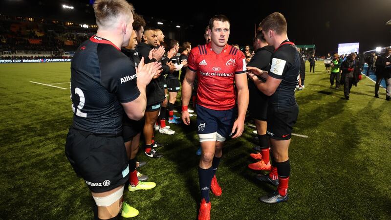 Munster’s European hopes hang by a thread. Photo: Billy Stickland/Inpho
