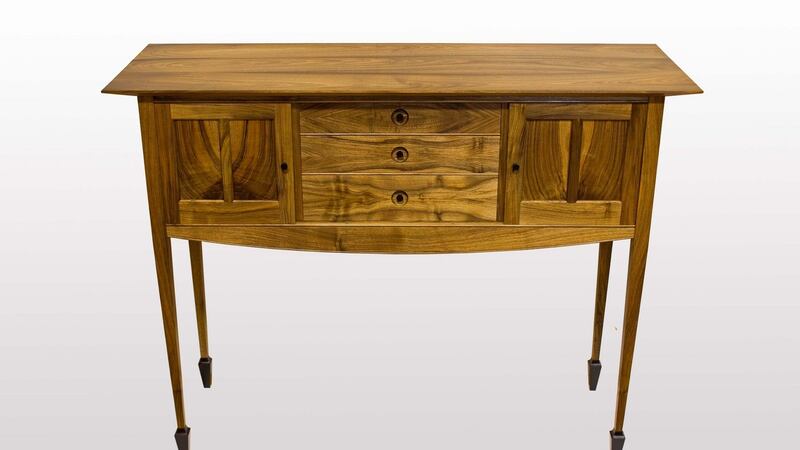 Hunt cabinet from Daniel Gill, a furniture-maker based in   Kiltullagh, Co Galway
