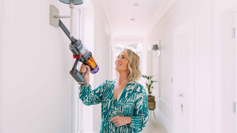 Light and handy, ‘because it’s cordless, you don’t have to go plug it in, just grab it and take a quick run around’, Battle says. Photograph: Eamon Ward