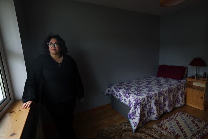 Sherin Alsabbagh: 'My mother keeps saying her prayers that, if she is killed, she will be buried and not be eaten by stray dogs.' Photograph: Bryan O’Brien
