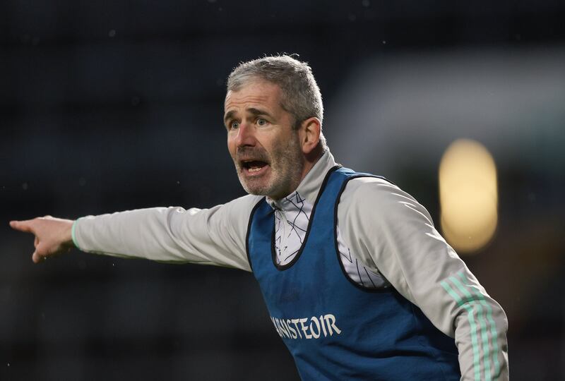 Mark Fitzgerald: has done a fine job since taking over the managerial reins in Clare from the long-serving Colm Collins. Photograph: Tom Maher/Inpho 