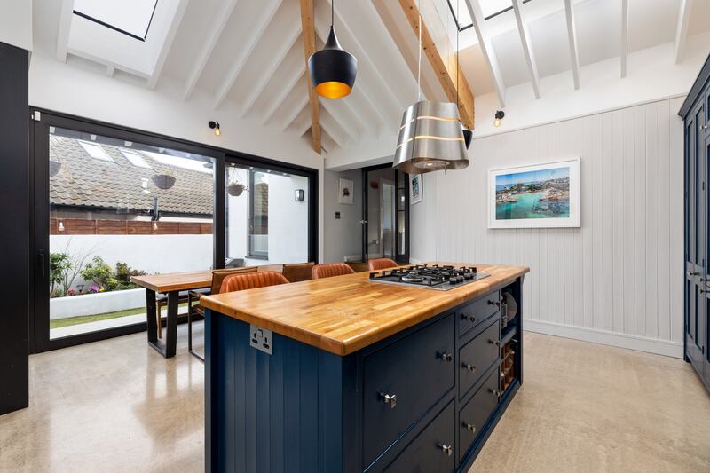 Kitchen from Victorian Kitchen Company. Photograph: Andrew Nolan