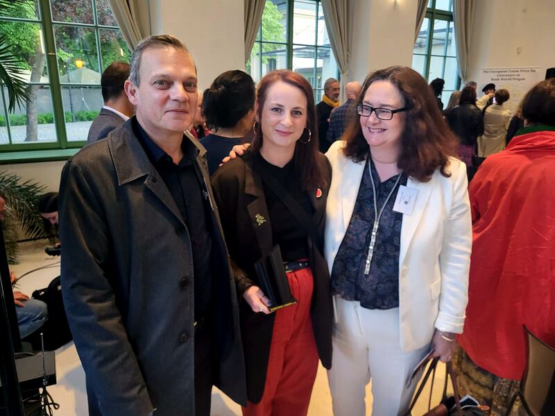 Paul Baggaley, Sheila Armstrong and Sinéad Mac Aodha