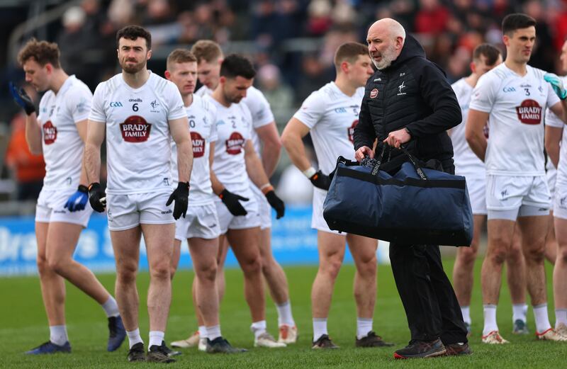 Kildare’s manager Glenn Ryan. Photograph: James Crombie/Inpho