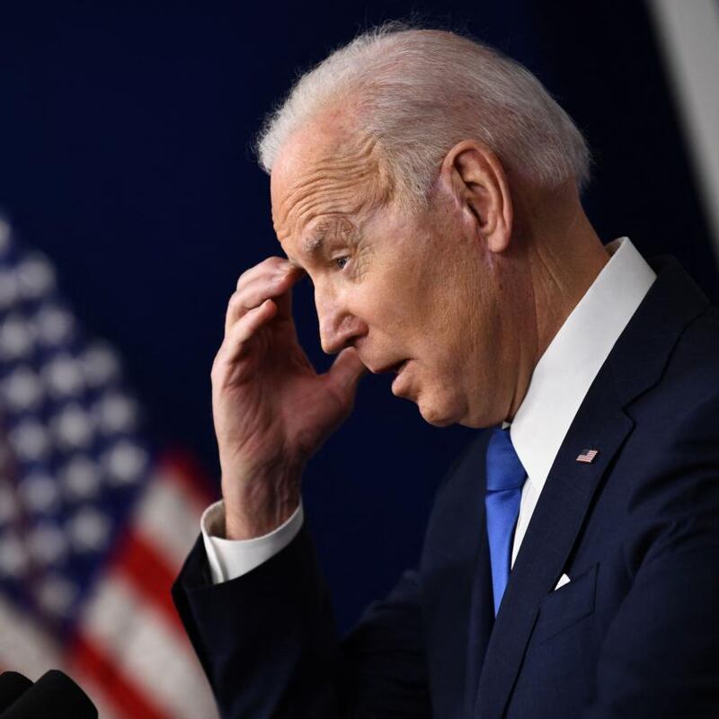Biden initially seemed to believe he could work across the aisle to achieve bipartisan agreement on key issues. Photograph: Brendan Smialowski/AFP via Getty