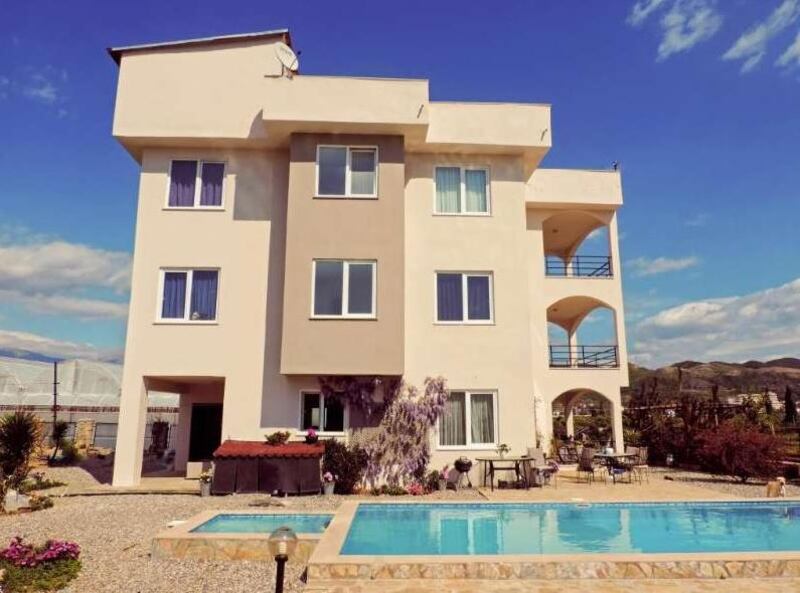 This Turkish property has its own pool and is just 600m from the sea.