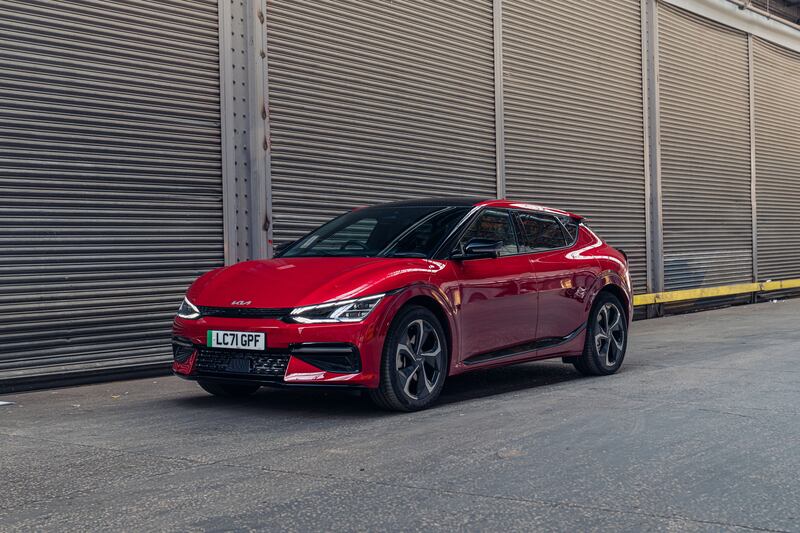 The standard model Kia EV6 gets a generous one-charge range of up to 528km