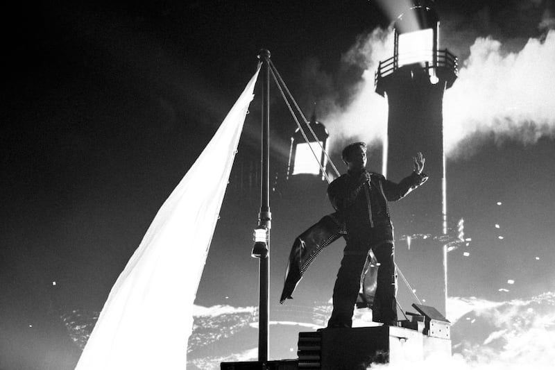 JJ performing Wasted Love for Austria. Photograph: Sarah Louise Bennett/EBU