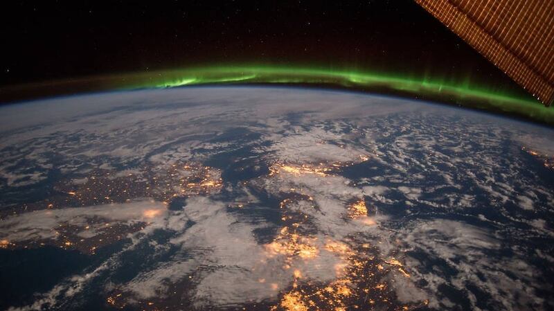 Ireland as spotted from space: with St Patrick’s Day wishes from NASA.