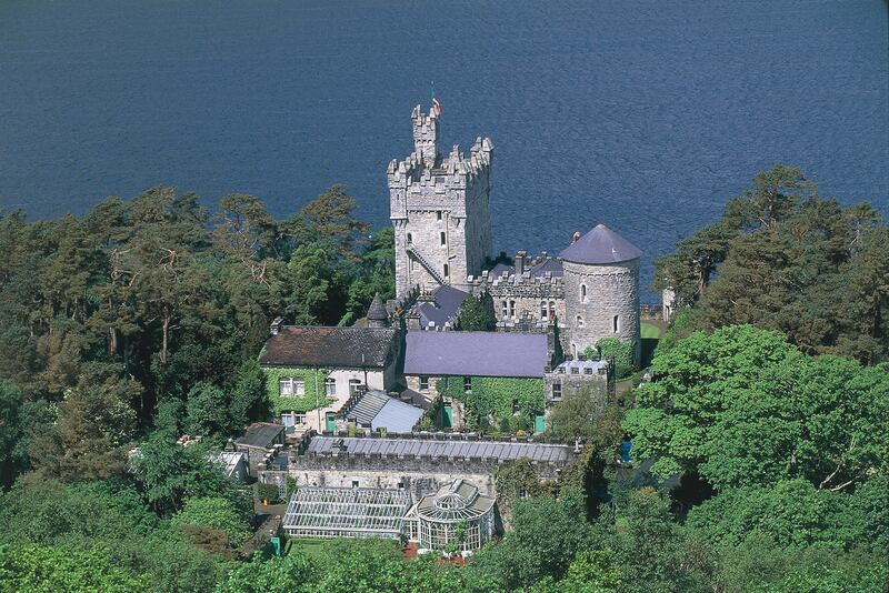 Glenveagh Castle: Arthur Kingsley Porter owned the spectacular estate in Glenveagh National Park, plus a cottage on Inishbofinne. Photograph: DeAgostini/Getty