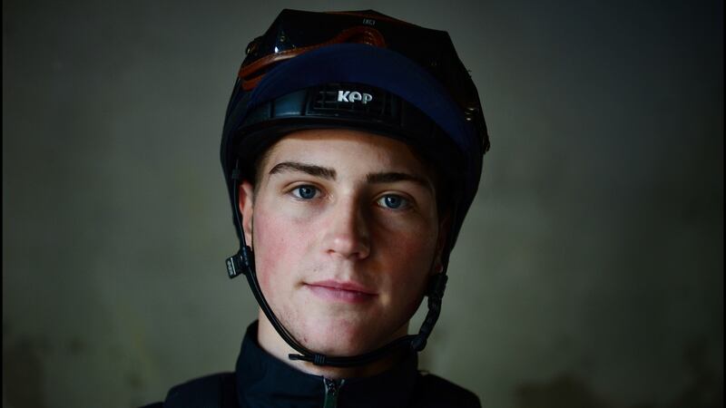 Marc Callear-Deveney works for trainer Patrick Prendergast: “There’s an energy between you and the horse, it’s a buzz.” Photograph: Bryan O’Brien