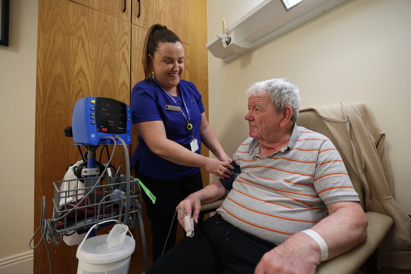 Jennifer Kinsella with Daniel Maxwell. Photograph: Nick Bradshaw
