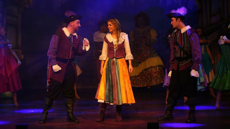 Christmas pantomime: The Three Musketeers, at the Helix in Dublin