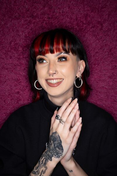 Tattoo artist Ali Crawley says she was fascinated with tattooing from a young age. 'Give me a pad of paper and I’m happy. I always knew tattooing was my niche.' Photograph: Tom Honan 