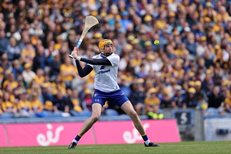Clare's Eibhear Quilligan hasn't been the steadiest 'keeper this year. Photograph: Bryan Keane/Inpho